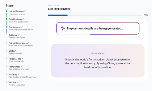 Build a Profile that Stands Out with AI